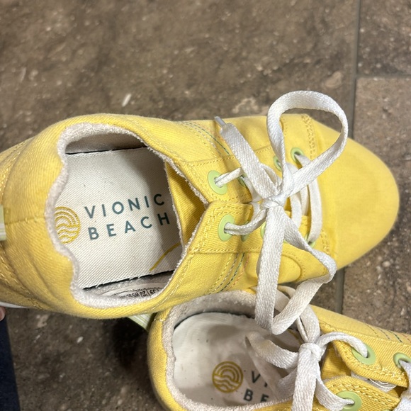 Vionic beach sneakers, yellow, 8 - Picture 2 of 12